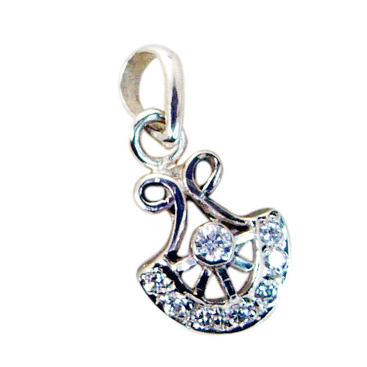 Harper White Engagement Featherlight Pendant