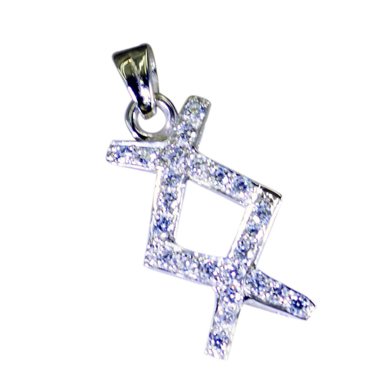 Hazel White wedding Featherlight Pendant