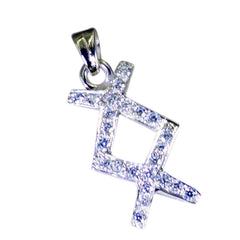 Hazel White wedding Featherlight Pendant