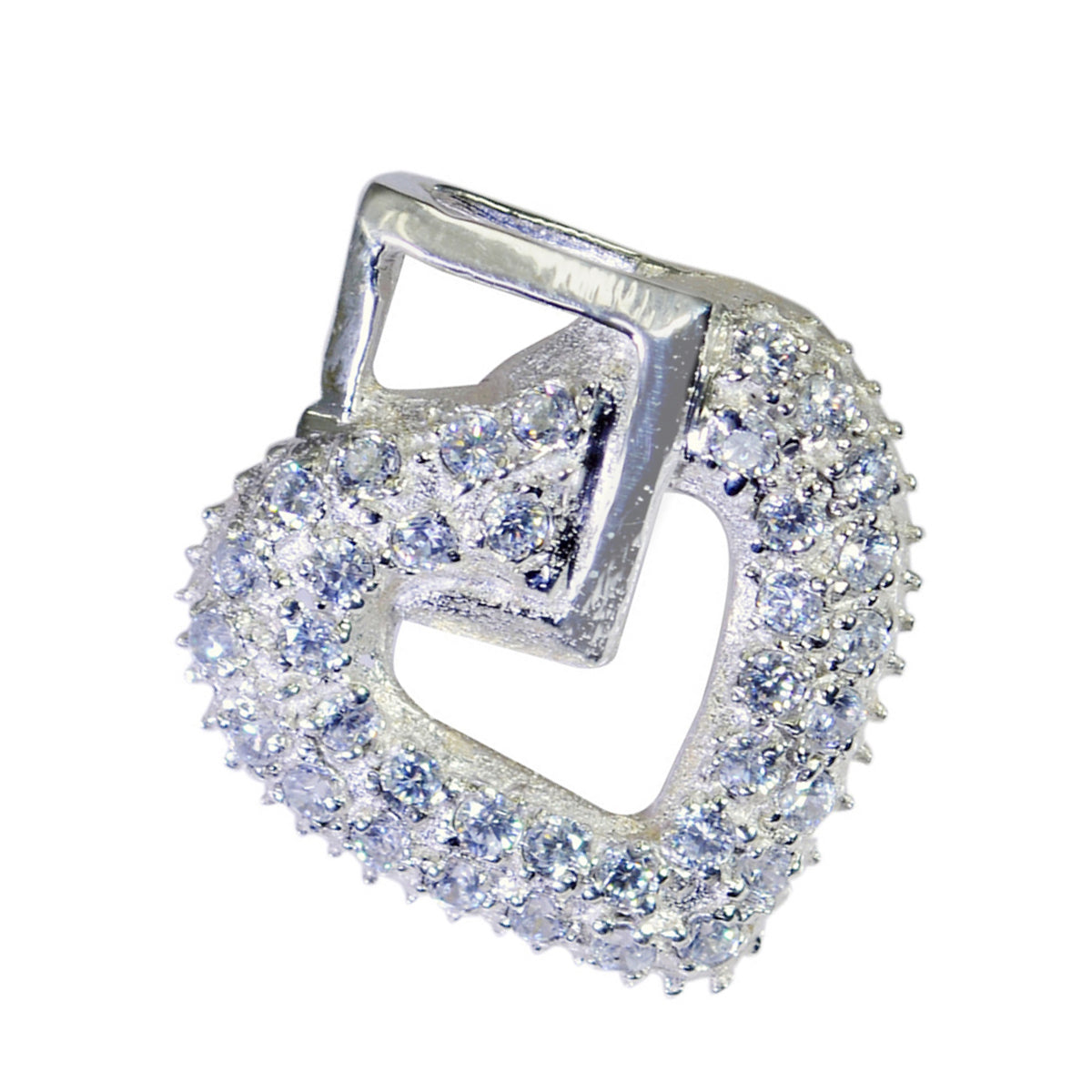 Nella White Signet Classic Pendant