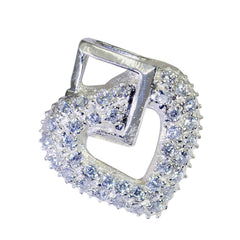 Nella White Signet Classic Pendant