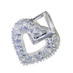 Nella White Signet Classic Pendant