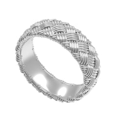 Grace Twist Plain Plain Thumb Ring Plain Thumb Gray