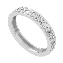 Angel Signet Plain Plain Thumb Ring