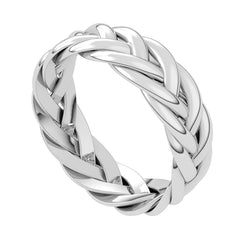 Lucia Rope Plain Plain Thumb Ring