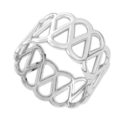 Ida twisted Plain Plain Thumb Ring