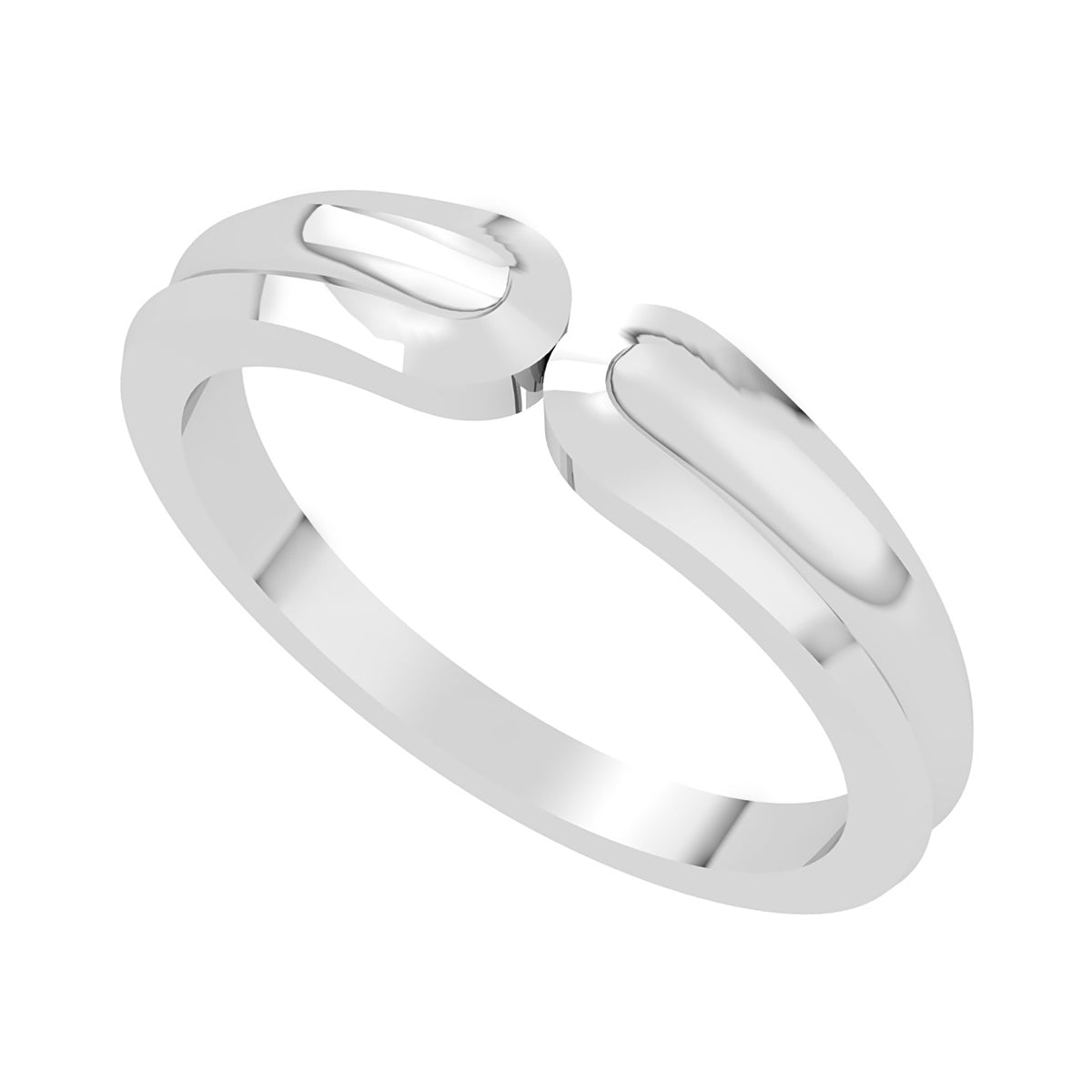 Inès Signet Plain Plain Thumb Ring