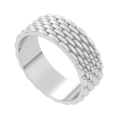 Isabelle Geometric Plain Plain Thumb Ring