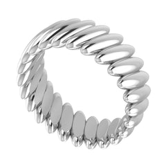 Micaela Geometric Plain Plain Thumb Ring
