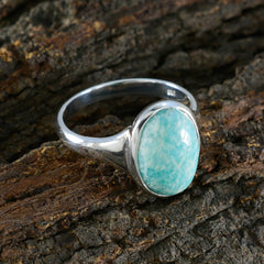 Ananya Contemporary Green Solitaire Ring