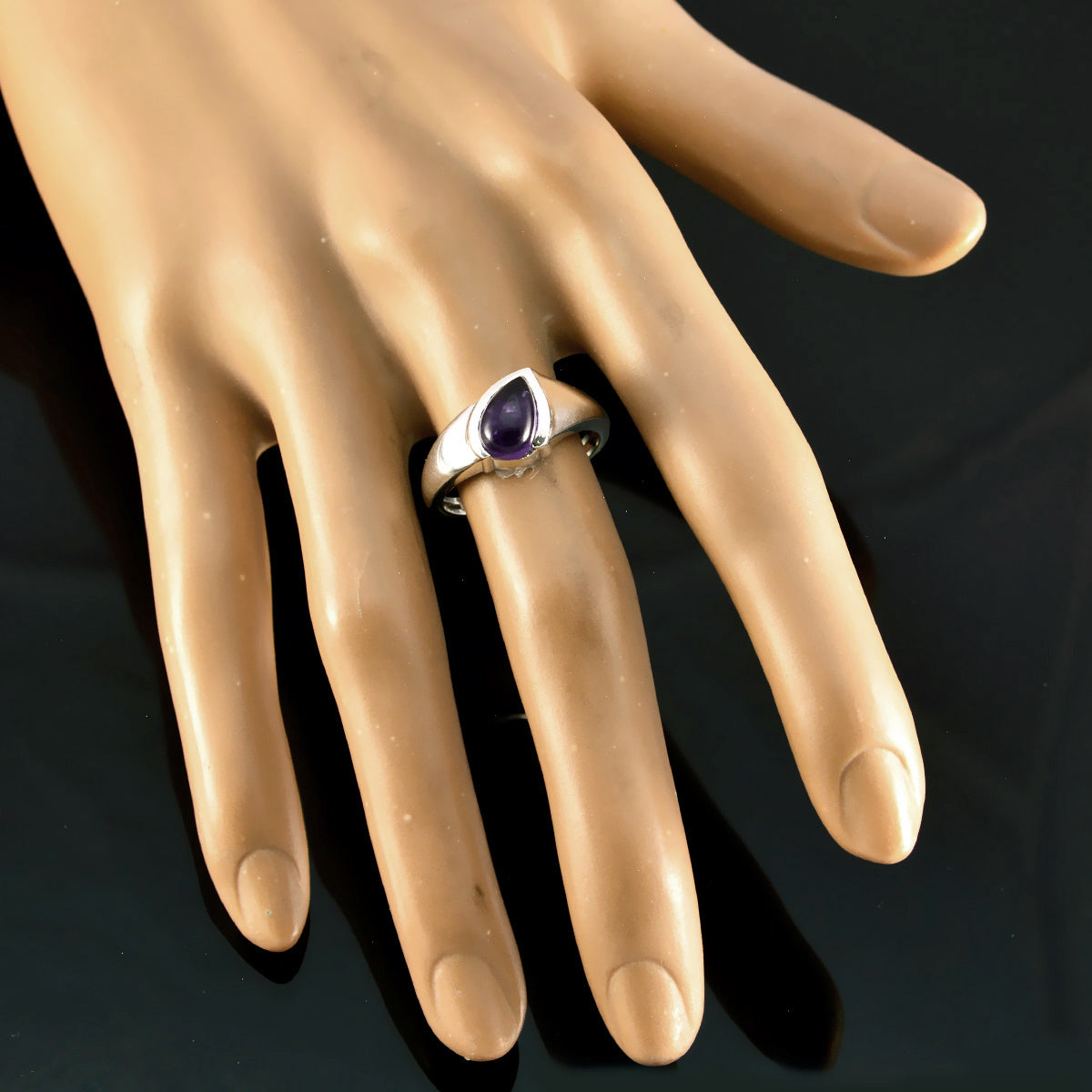 Savannah Fairytale Purple Solitaire Ring