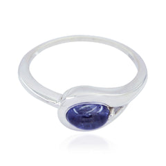 Ananya Sophisticated Purple Solitaire Ring Amethyst Purple