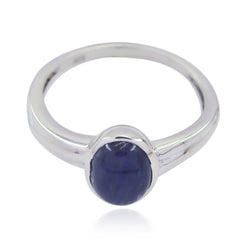 Camila Boho Purple Solitaire Ring Amethyst Purple