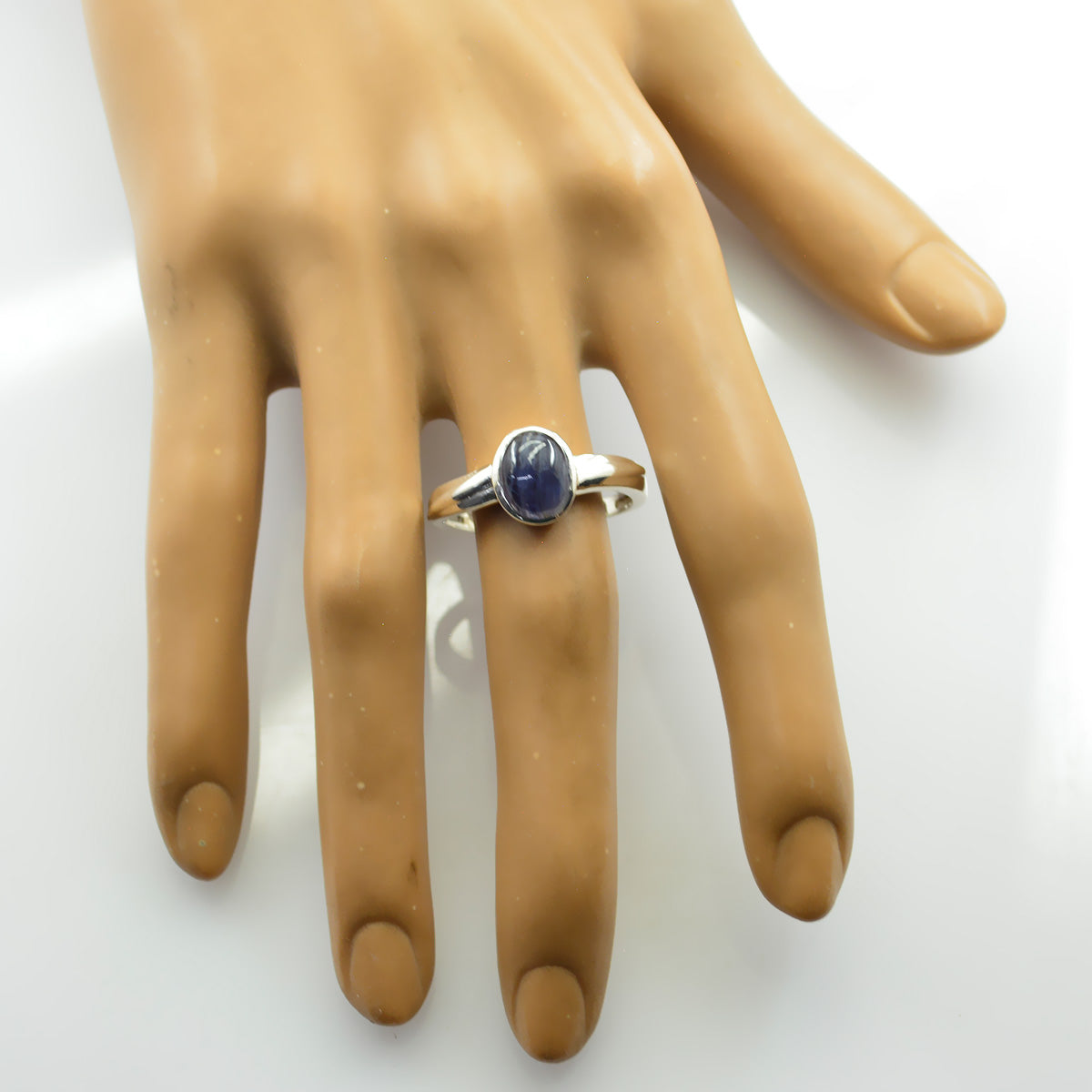 Camila Boho Purple Solitaire Ring