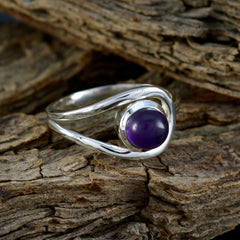 Yasmine Fairytale Purple Solitaire Ring