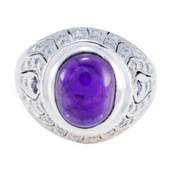 Autumn Modern Purple Halo Ring