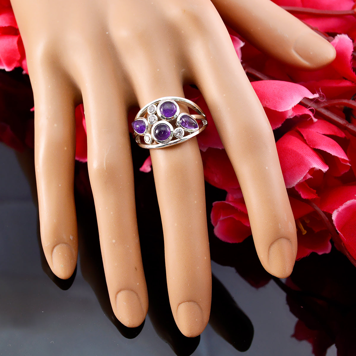 Katarina Sophisticated Purple quarter Ring