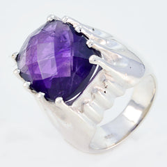 Nora antique Purple Solitaire Ring