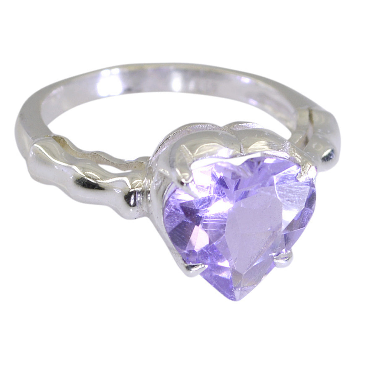 Marie Promise Purple Solitaire Ring