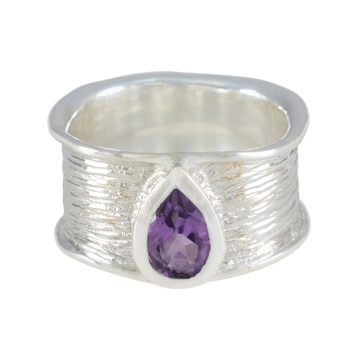 Milagros Victorian Purple Solitaire Band