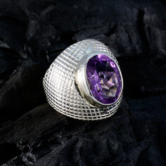 zazlle engravings Purple Solitaire Ring