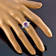 Angel Fairytale Purple Solitaire Ring