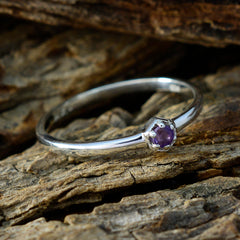 Lakshmi Glamorous Purple Solitaire Ring