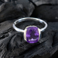 Hina Boho Purple Solitaire Ring