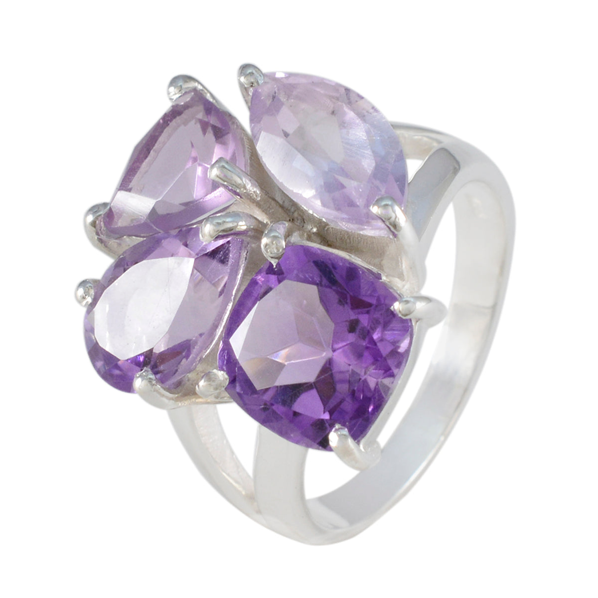 Saanvi Cocktail Purple quarter Ring