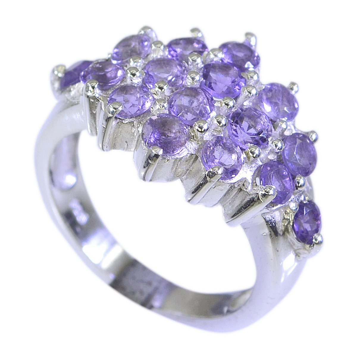Isabel Luxurious Purple multiple Ring