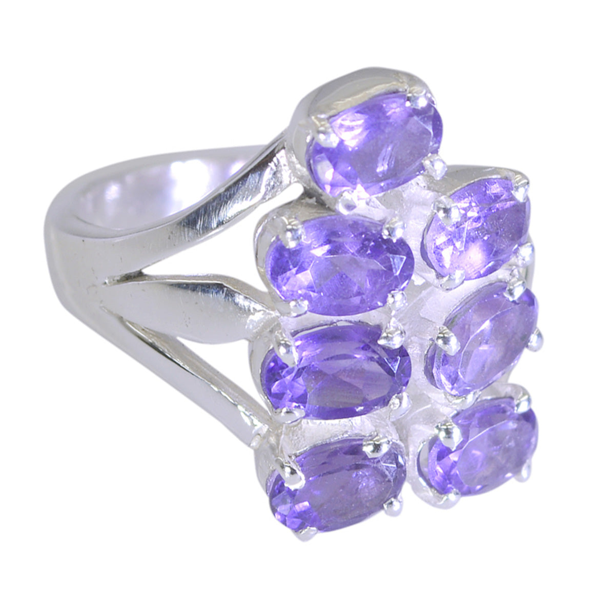 Audrey Romantic Purple Hepta Ring