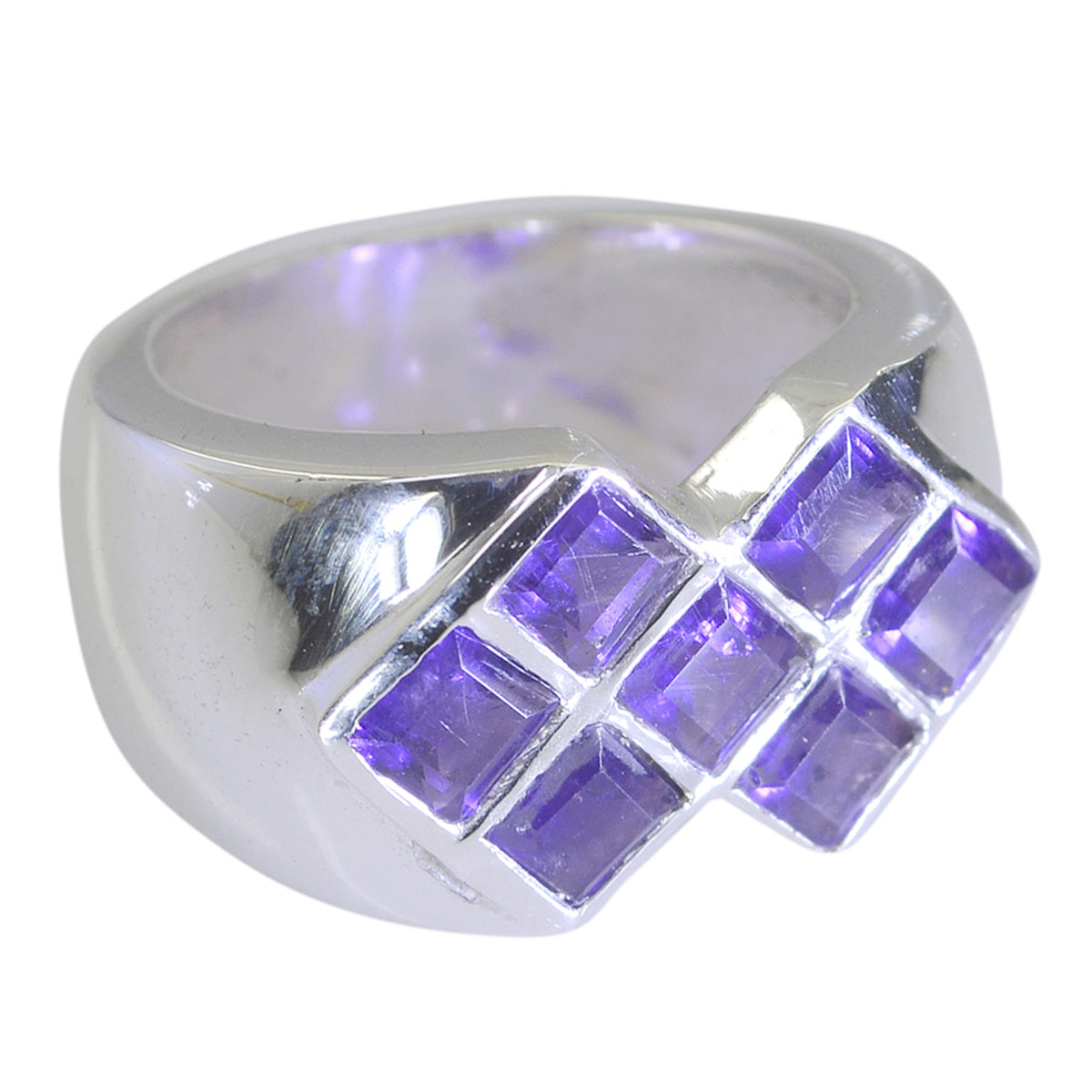 Dewi Modern Purple Hepta Ring