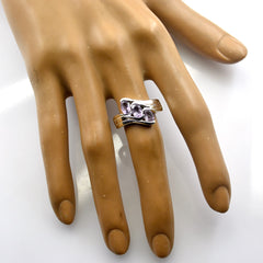 Bruna Abstract Purple Trilogy Ring