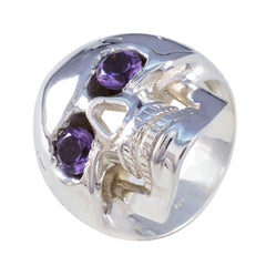 Isadora Signet Purple Toi et Moi Ring