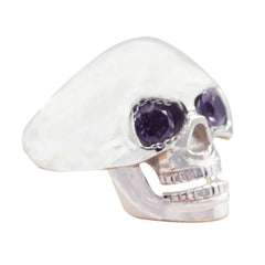 Isadora Signet Purple Toi et Moi Ring