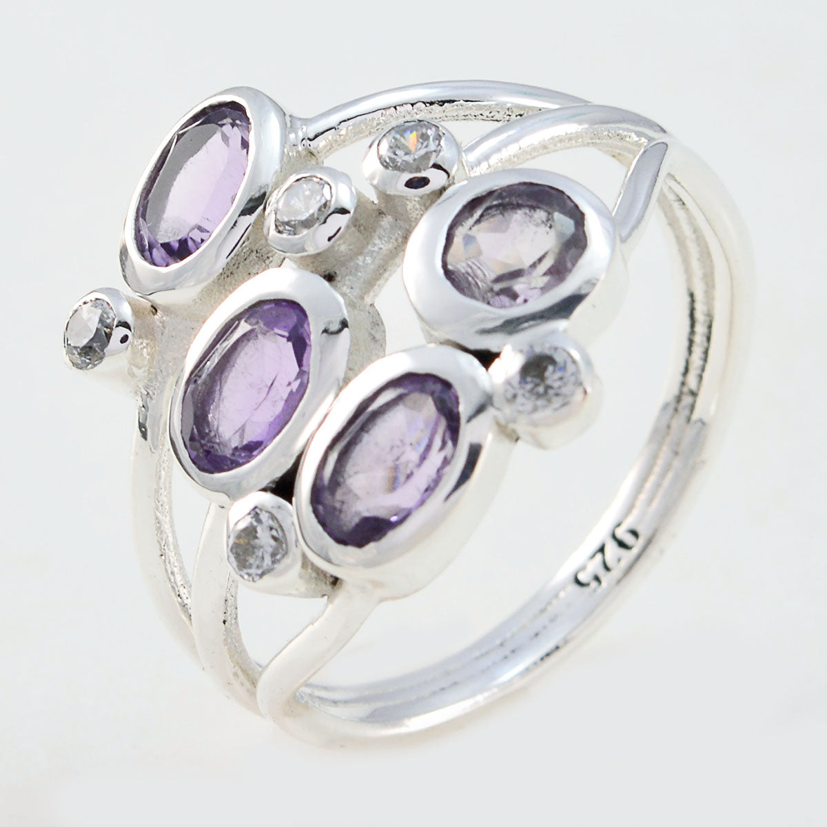 Freya Glamorous Purple quarter Ring
