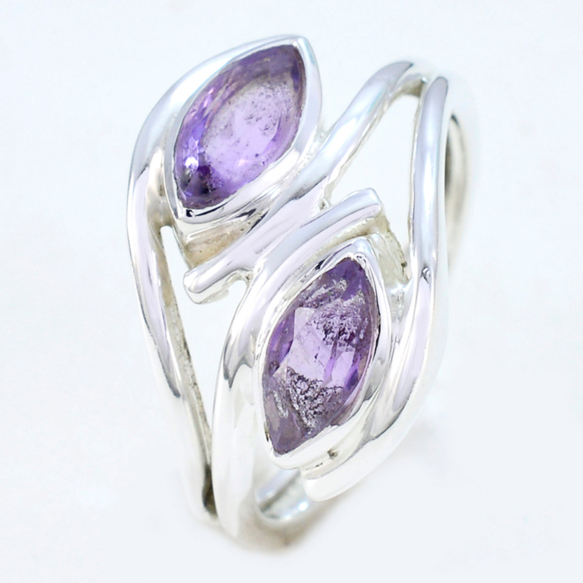Lakshmi Fairytale Purple Toi et Moi Ring