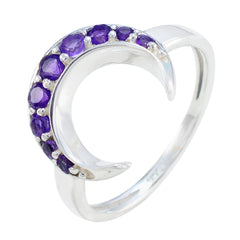 Lakshmi Abstract Purple multiple Ring