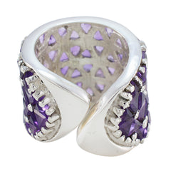 Lili Heritage Purple multiple Ring