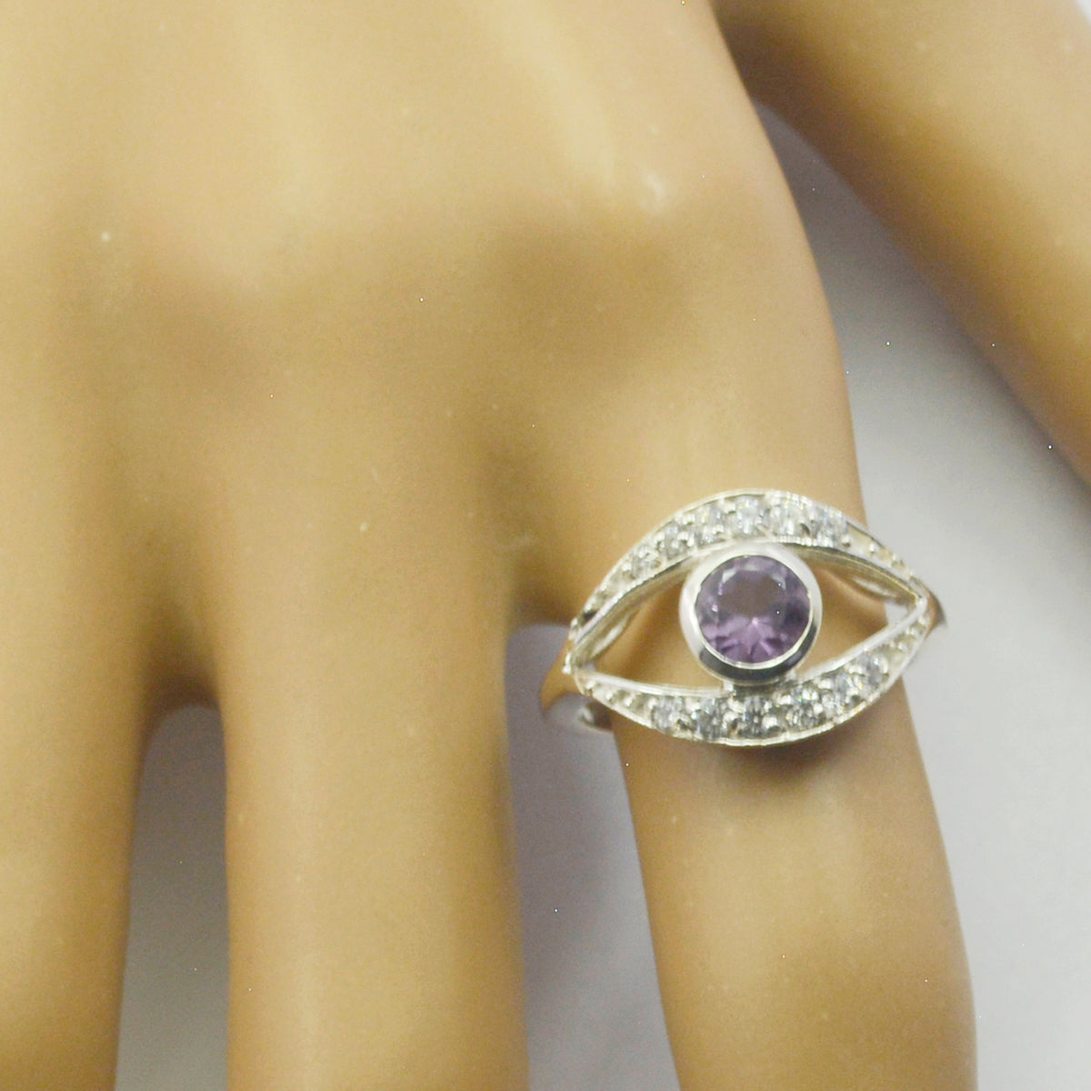 Wen Fairytale Purple Halo Ring