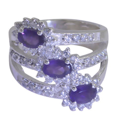 Claire Modern Blue Trilogy Ring