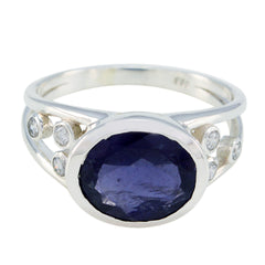 Layla Abstract Purple Halo Ring Amethyst Purple