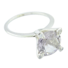 Ángeles Luxurious Purple Halo Ring Amethyst Purple