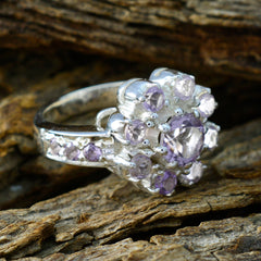 Bianca Modern Purple multiple Ring
