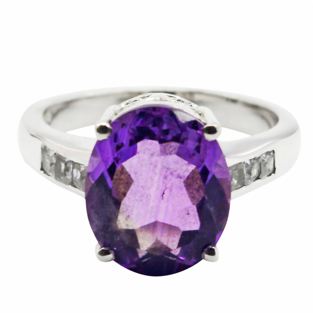 Sofia Fairytale Purple Halo Ring