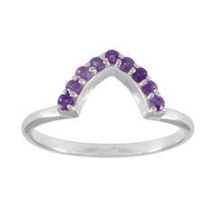 Nora crown Purple multiple Ring Amethyst Purple