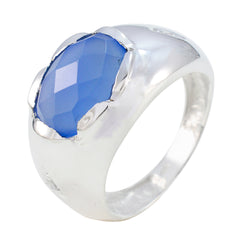 Renata Boho Blue Solitaire Ring