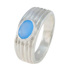 Carolina Promise Blue Solitaire Ring