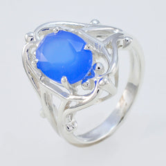 Priya Boho Blue Solitaire Ring