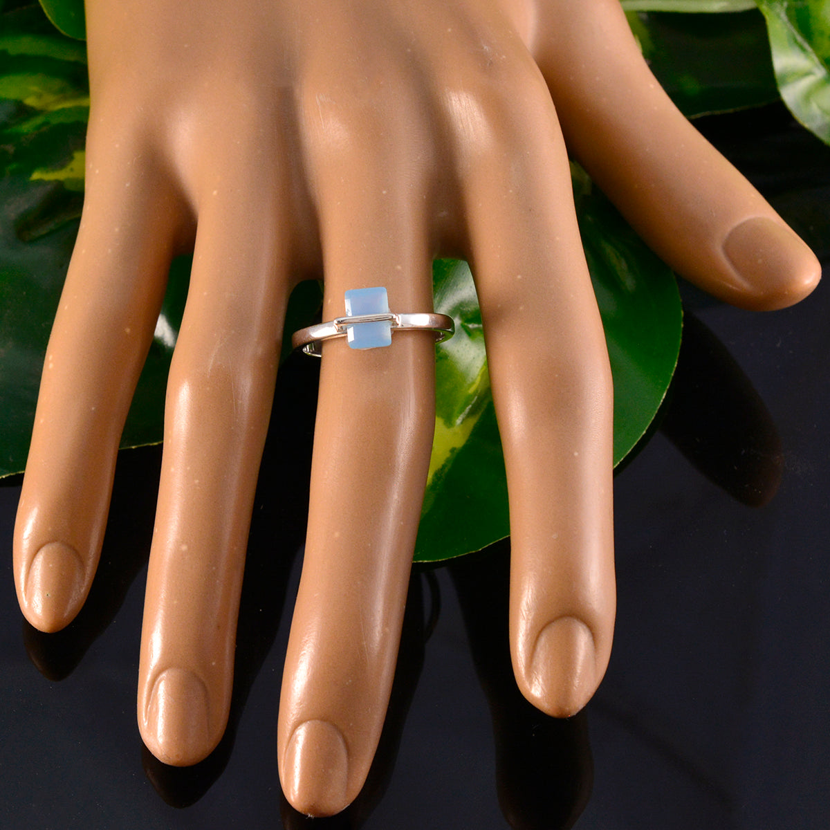 Ying Fairytale Blue Solitaire Ring